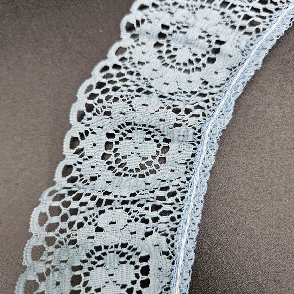 Set of 4 Assorted Vintage Lace & Cotton Trim Set For Sewing & Crafters 17yds - Picture 7 of 11